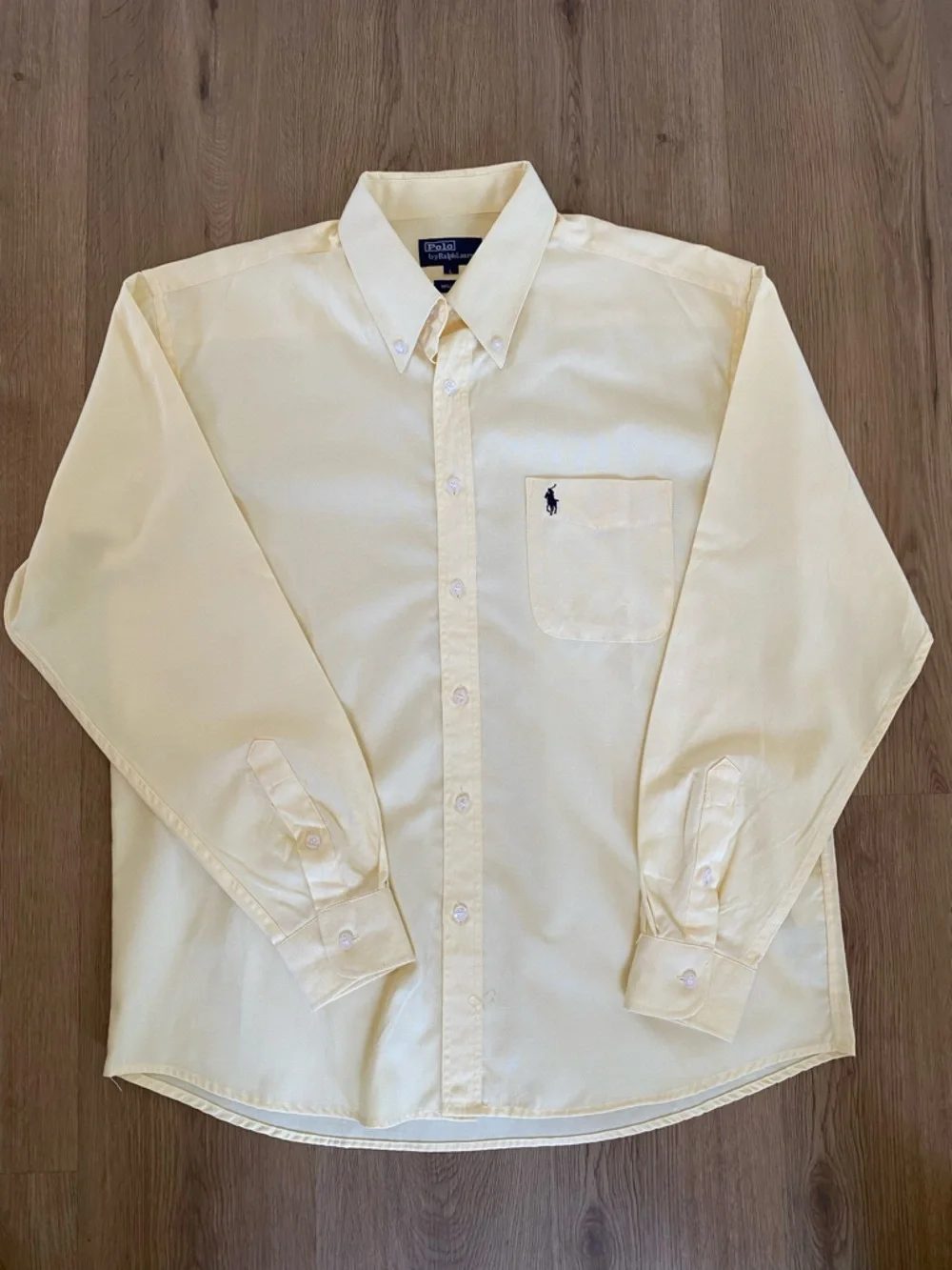Polo by Ralph Lauren Butter Yellow Button-Down Oxford Shirt